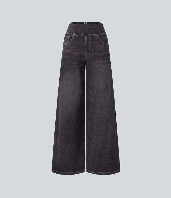 Chloé - Comfortabele & Elastische Broek Met Hoge Taille