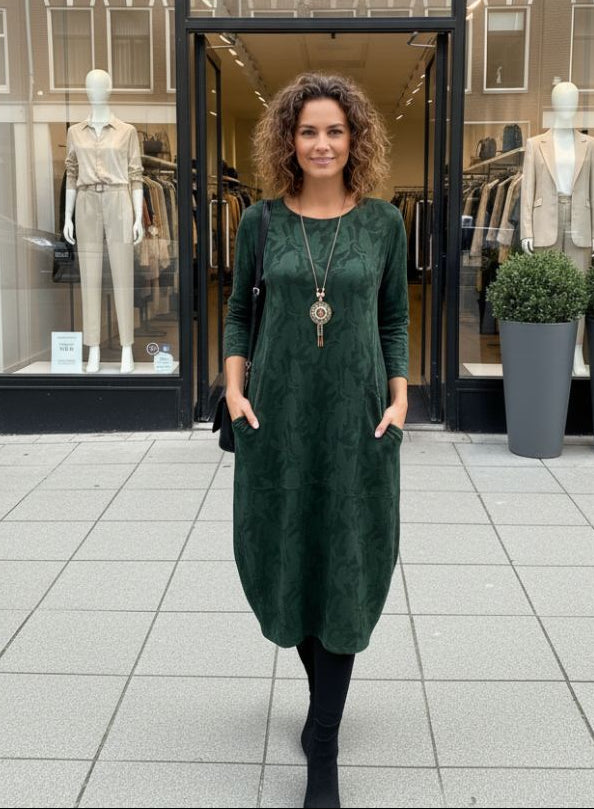 Juliette - Warme winterse jurk met elegante snit